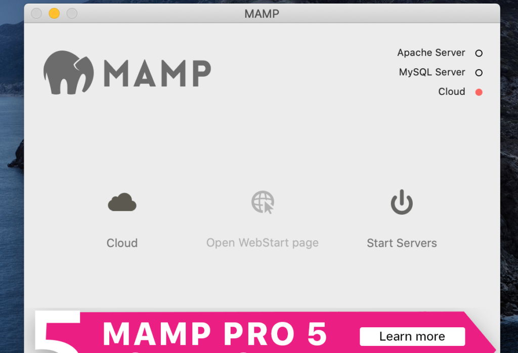 PHPの開発環境をMAMPで作る方法